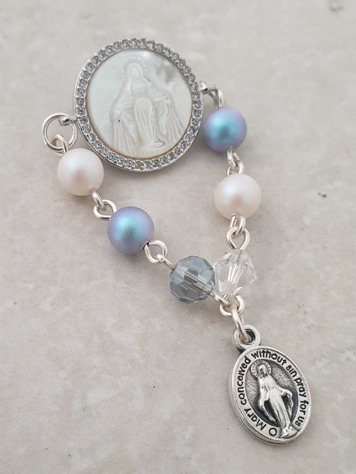 Handcrafted Alexander Baby Pin Catholic Baby Pin - Rosaries For Life Australia