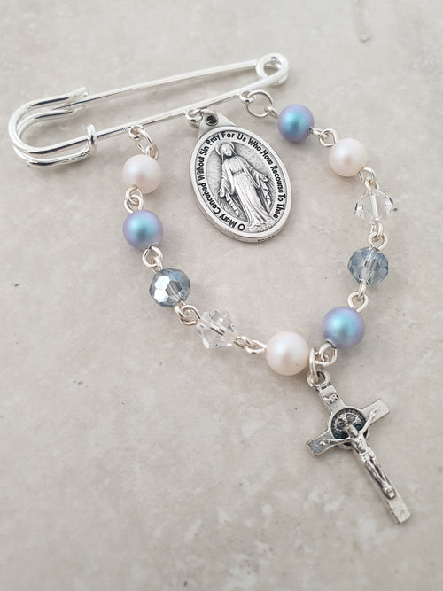 Handcrafted Alexander Cot Pin Catholic Cot Pin - Rosaries For Life Australia