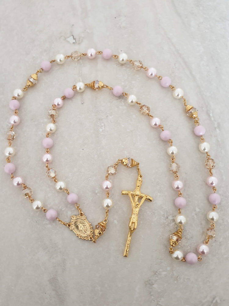 Handcrafted Anastasia Rosary Catholic Rosary - Rosaries For Life Australia