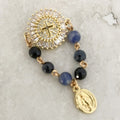 Handcrafted Anthony Baby Pin Catholic Baby Pin - Rosaries For Life Australia