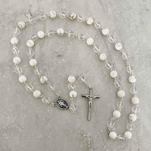 Handcrafted Cascia Rosary Catholic Rosary - Rosaries For Life Australia