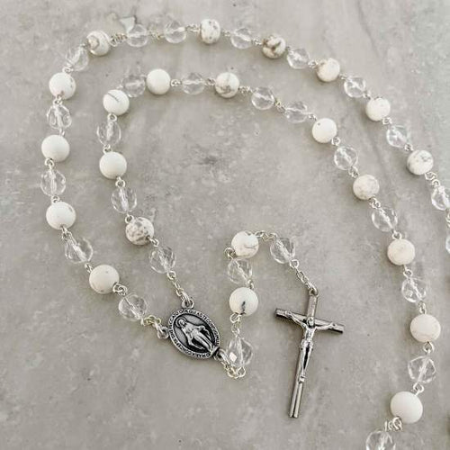 Handcrafted Cascia Rosary Catholic Rosary - Rosaries For Life Australia