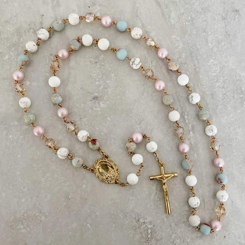 Handcrafted Caterina Rosary Catholic Rosary - Rosaries For Life Australia