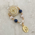 Handcrafted Cristobal Baby Pin Catholic Baby Pin - Rosaries For Life Australia