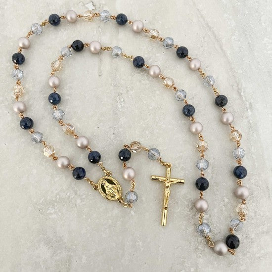 Handcrafted Cristobal Rosary Catholic Rosary - Rosaries For Life Australia