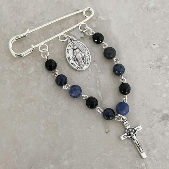 Handcrafted Francis Cot Pin Catholic Cot Pin - Rosaries For Life Australia