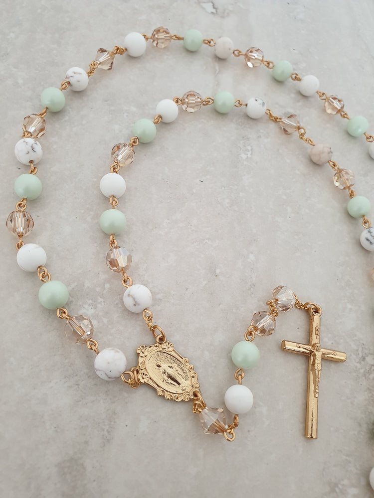 Handcrafted Guadalupe Rosary Catholic Rosary - Rosaries For Life Australia