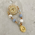 Handcrafted Joseph Baby Pin Catholic Baby Pin - Rosaries For Life Australia