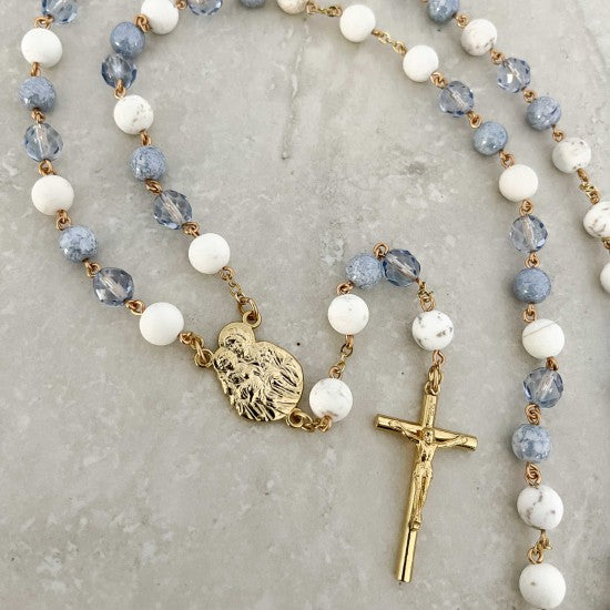Handcrafted Joseph Rosary Catholic Rosary - Rosaries For Life Australia