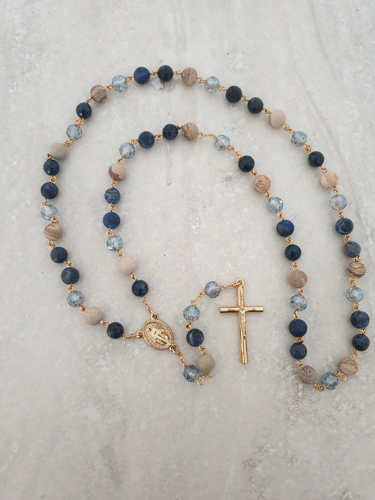 Handcrafted Leornardo Rosary Catholic Rosary - Rosaries For Life Australia