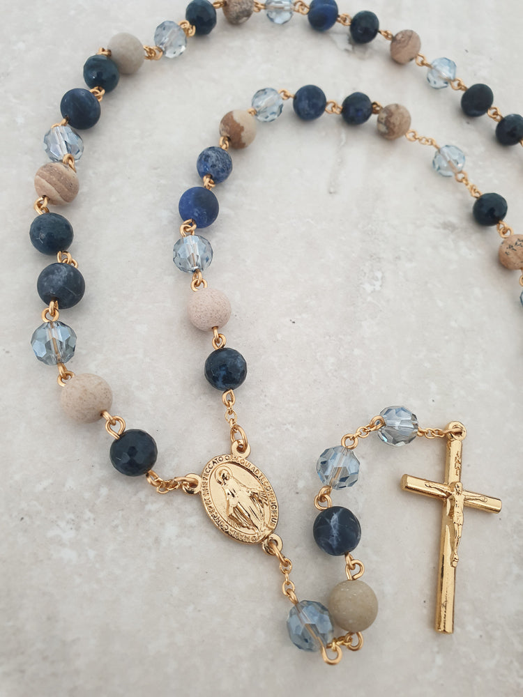 Handcrafted Leornardo Rosary Catholic Rosary - Rosaries For Life Australia