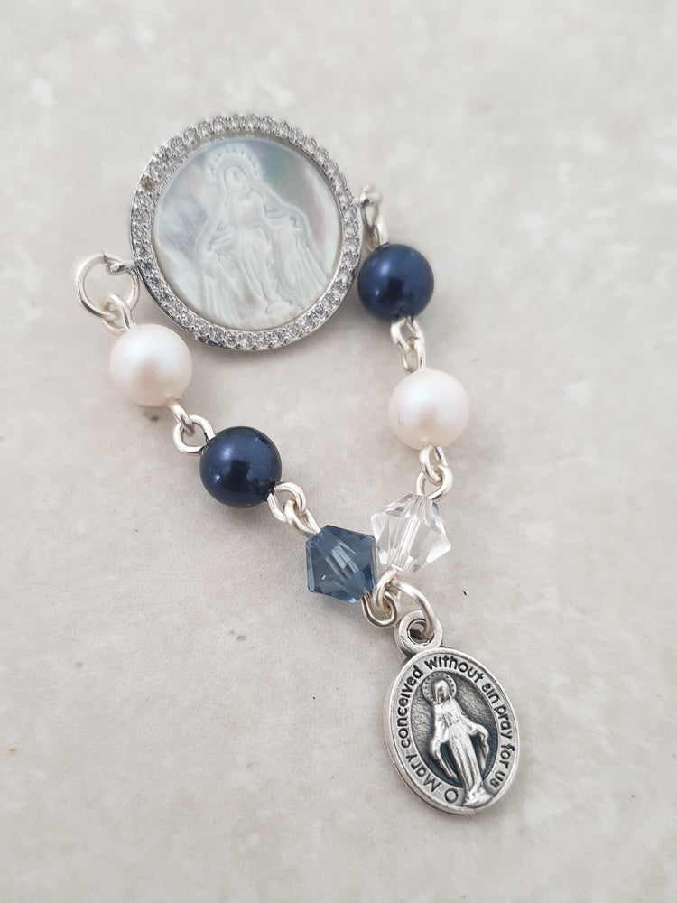 Handcrafted Lorenzo Baby Pin Catholic Baby Pin - Rosaries For Life Australia