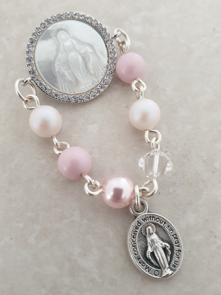 Lourdes Baby Pin