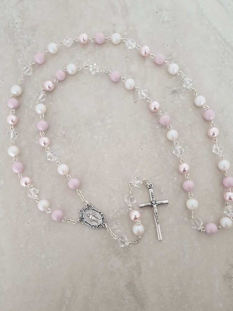 Handcrafted Lourdes Rosary Catholic Rosary - Rosaries For Life Australia