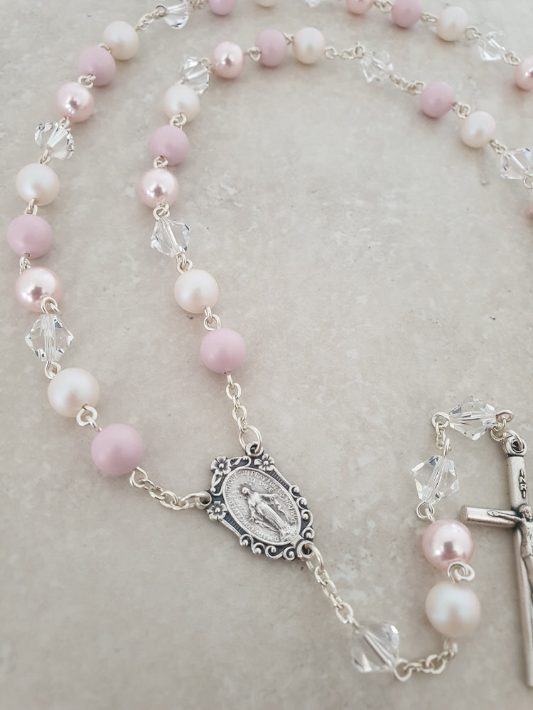 Handcrafted Lourdes Rosary Catholic Rosary - Rosaries For Life Australia