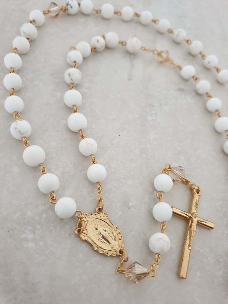 Handcrafted Mariam Rosary Catholic Rosary - Rosaries For Life Australia