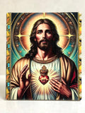 Sacred Heart Of Jesus Plaque