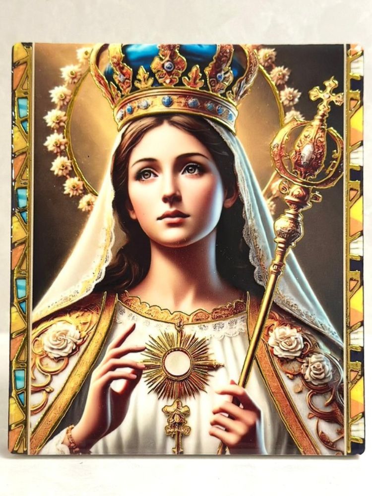 Mother Mary 3 Plaque