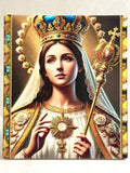 Mother Mary 3 Plaque