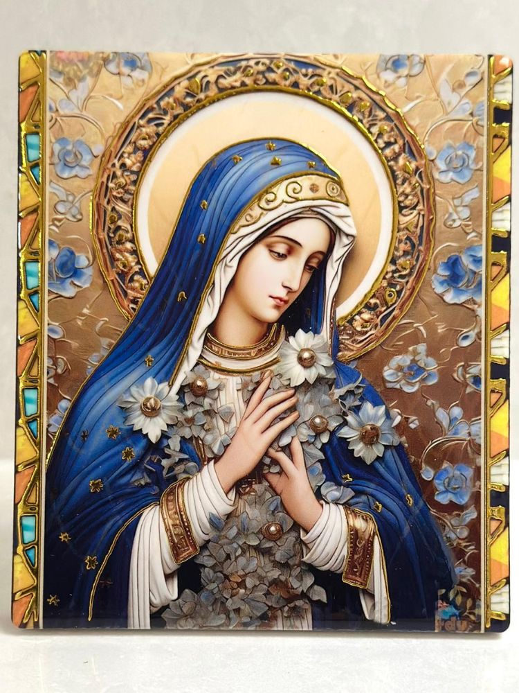 Mother Mary 7 Plaque