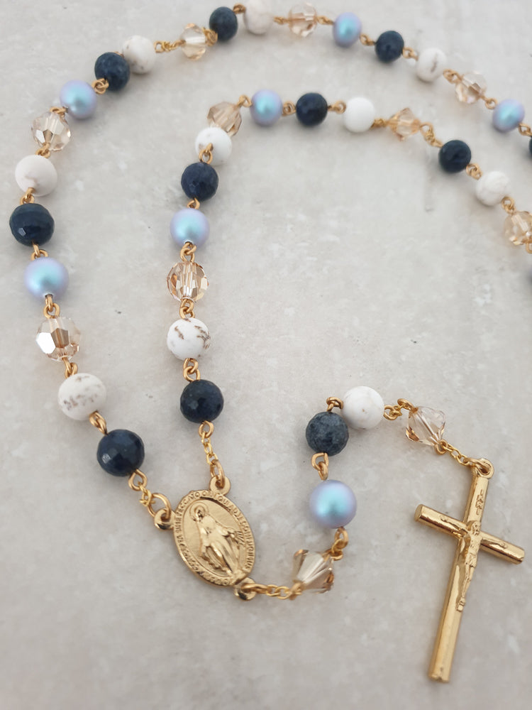 Handcrafted Pius Rosary Catholic Rosary - Rosaries For Life Australia