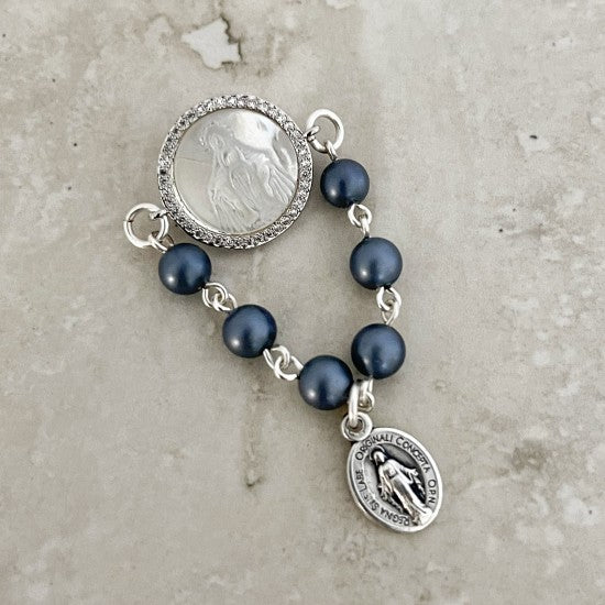 Handcrafted Simeon Baby Pin Catholic Baby Pin - Rosaries For Life Australia