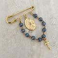 Handcrafted Sylvester Cot Pin Catholic Cot Pin - Rosaries For Life Australia