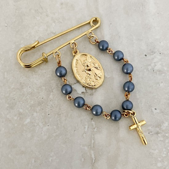 Handcrafted Sylvester Cot Pin Catholic Cot Pin - Rosaries For Life Australia