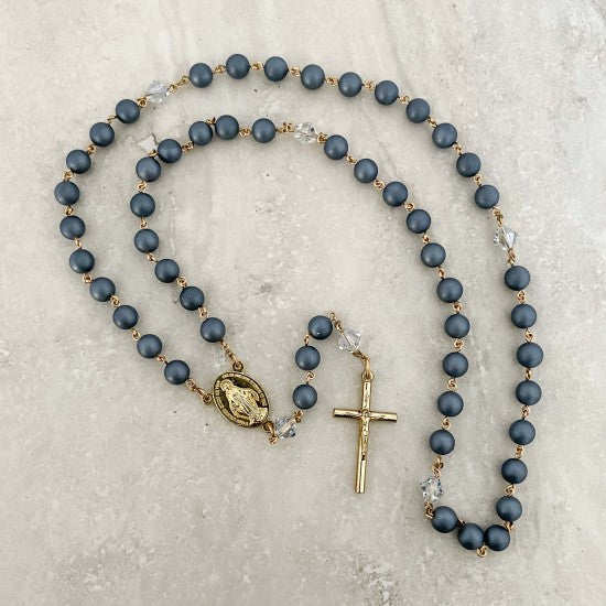 Handcrafted Sylvester Rosary Catholic Rosary - Rosaries For Life Australia