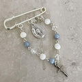 Handcrafted Uriel Cot Pin Catholic Cot Pin - Rosaries For Life Australia