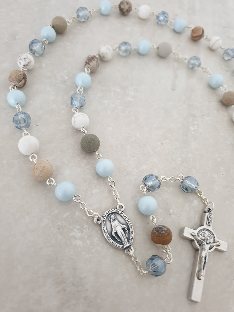 Handcrafted Xavier Rosary Catholic Rosary - Rosaries For Life Australia